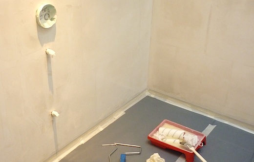 lading Idioot Verdeel Zelf je huis bouwen - waterdichte 2 componenten PU coating in badkamer